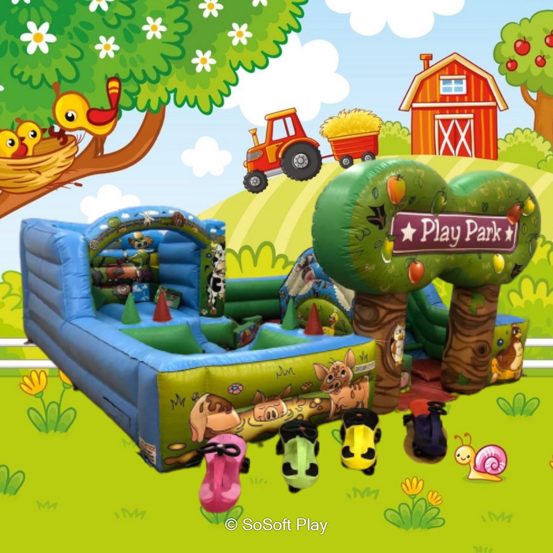 Farm Yard Theme - Bouncy Castle & Soft Play Hire in Hastings, St. Leonards-on-sea, Bexhill ...