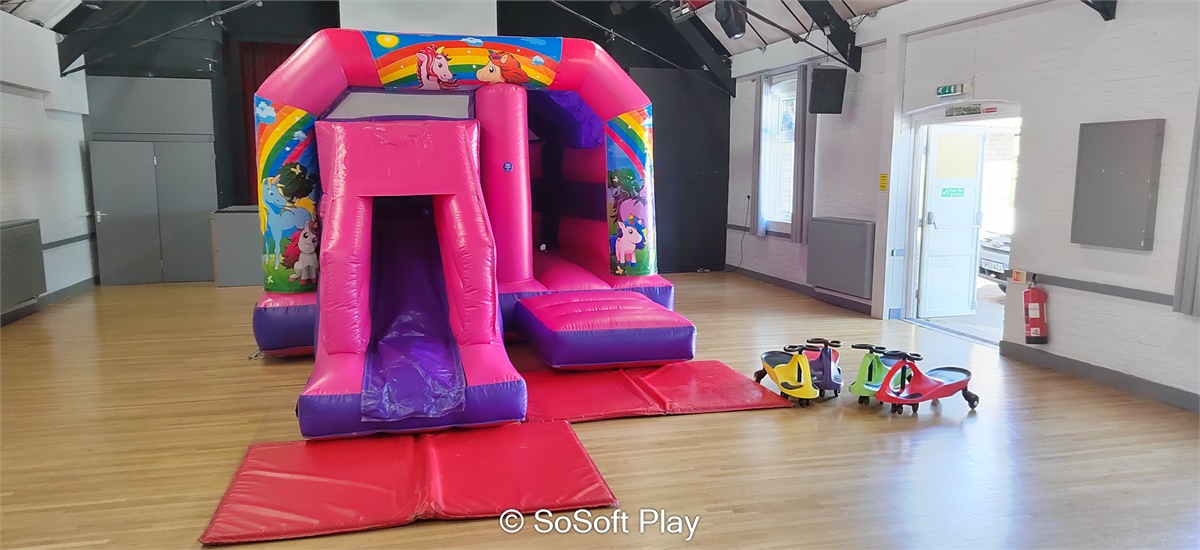 Stone Cross Mamorial Hall (Eastbourne) Bouncy Castle & Soft Play Hire